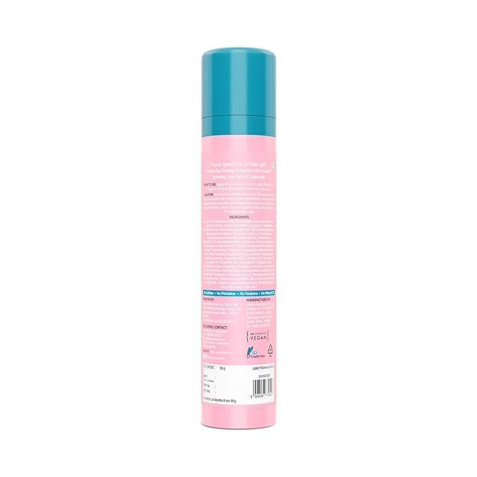 Aqualogica Radiance+ Niacinamide SPF 50 Sunscreen with PA+++ for UVA/B & Blue Light Protection | Sun & Device Screen Light Protector | Lightweight & Fragrance-Free | 1.76 Oz/50g