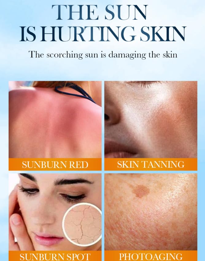 Rice Milk SPF 50+ Refreshing Sunscreen Spray UVA UVB Protection Quick-Drying Water Resistant Body Face Sun Care Mist 12Hr Long Lasting Weightless Non Greasy (1)