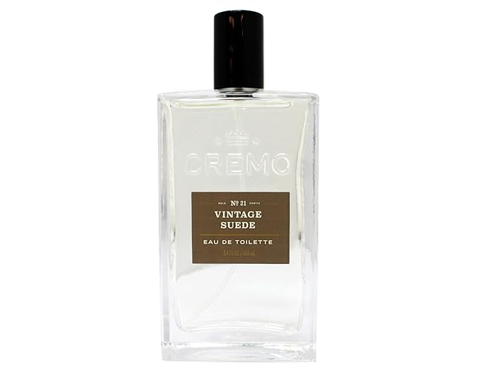 Cremo Cologne for Men, Reserve Collection, No. 21 Bold Exotic, Vintage Suede, 3.4 fl oz (Pack of 2)