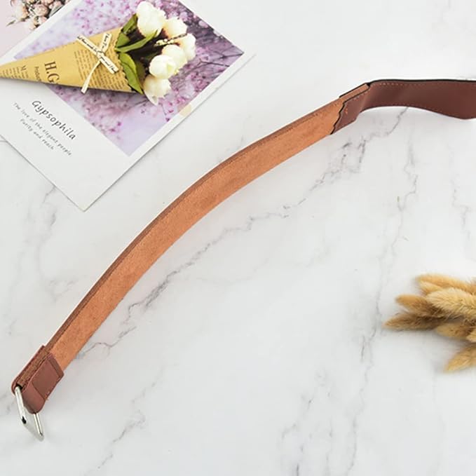Sharpening Strop Dual-sided Leather Strap for Efficient Maintenance Barber Shop