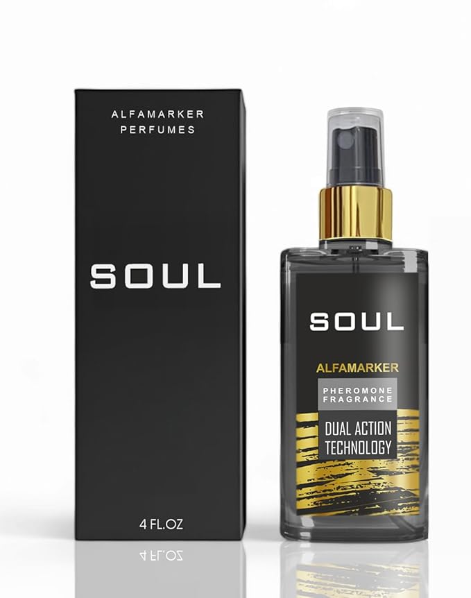 Cologne for Men with Pheromones- 4fl.oz Perfume for Men - Extra Strength Formula - Original Pheromones Infused Spray. Citrus Woody Spicy Long Lasting Scent - Premium Fragrance