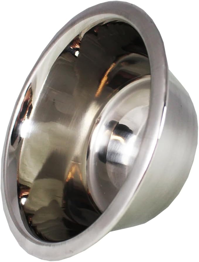 O My! Shaving Bowl - Stainless Steel Bowl | It's The Perfect Fit for Wet-Shave Soap Pucks!