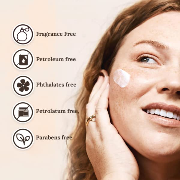 Wild Naturals Manuka Honey Face Cream for Dry Skin - Cream Moisturizer for Sensitive Skin - Soothing & Redness Relief for Dry Skin - Face, Hand & Body Moisturizer for Women & Men