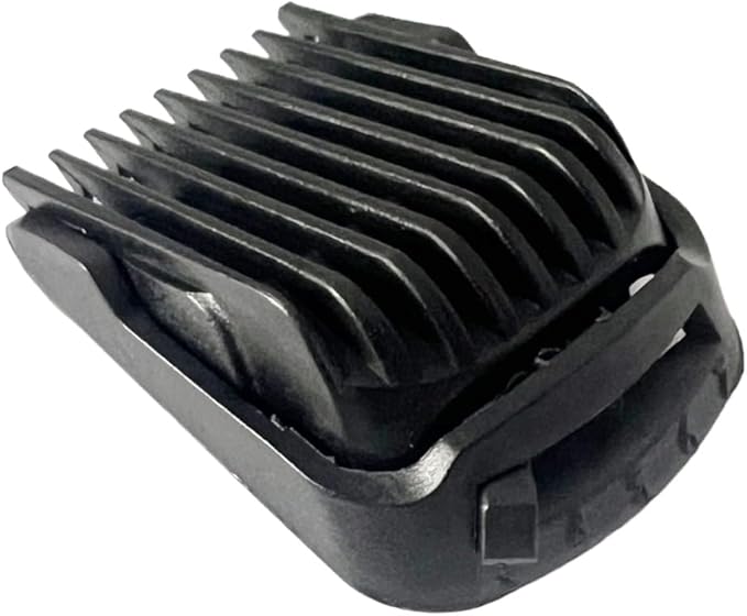maxeylead Replacement 3-7mm Pivoting Comb Compatible with Philips Norelco Multigroom MG3750 MG5750 MG7750 MG7790 MG9510 BT5511 Beard Trimmer Attachment Parts Black
