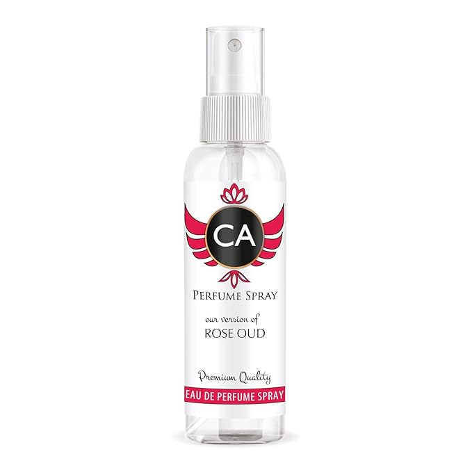 CA Perfume Eco Refill Impression of Rose Oud for Unisex Amber Woody Long Lasting Fragrance Eau De Parfum 2 Fl Oz 60ml