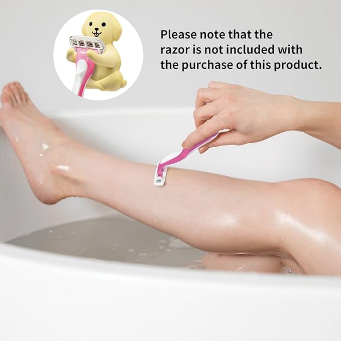 AGMDESIGN Cute Dog Silicone Razor Holder, Funny Dogs Animal Bathroom Decor, Dog Lover Gifts for Men Women Wife Husband, Valentine's Day Birthday Gifts for Him Her Wife Husband Boyfriend Girlfriend