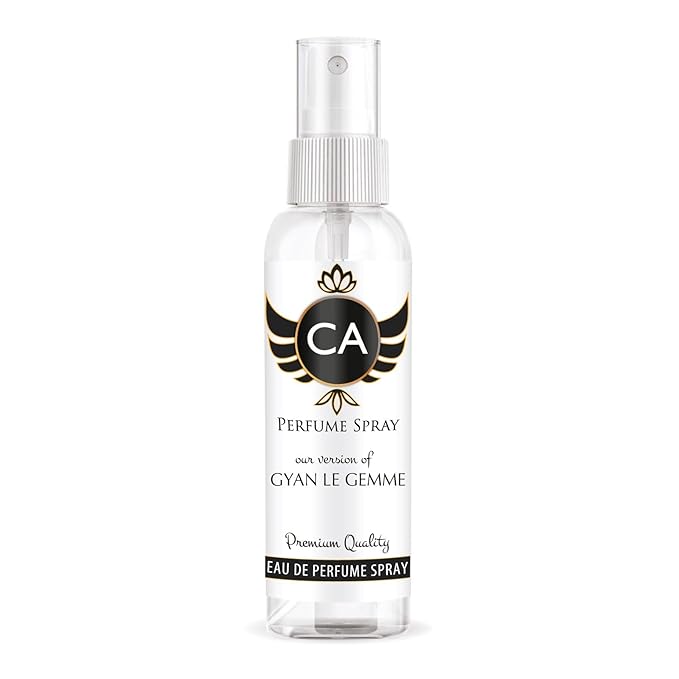 CA Perfume Eco Refill Impression of Gyan Le Gemme for Men Amber Woody Long Lasting Fragrance Eau De Parfum 2 Fl Oz 60ml