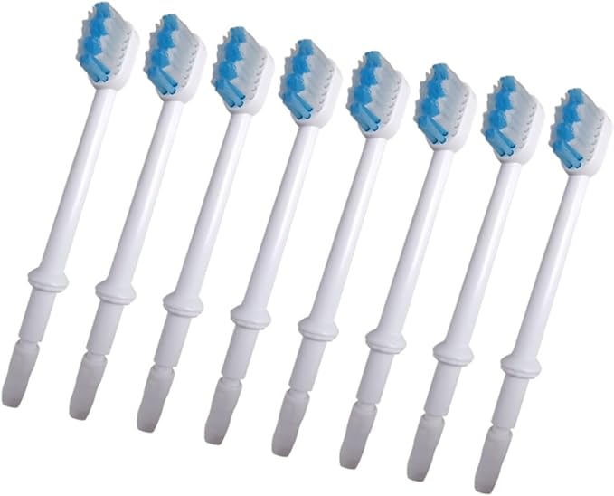 8pcs Replacement Brush Heads for Water Flosser Brush Heads for Oral Irrigator Dental Accessories