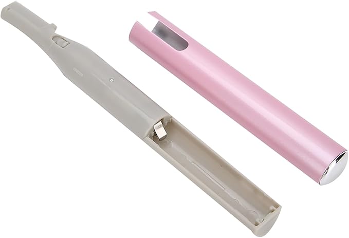 Electric Eyebrow Trimmer, Portable Mini Women Electric Eyebrow Razors, Stainless Steel Blades Painless Face Hair Removal Tool