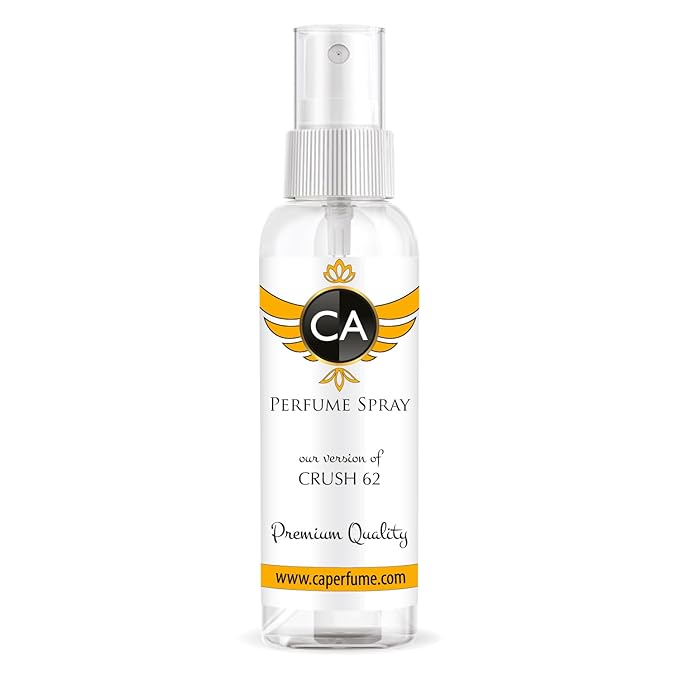 CA Perfume Eco Refill Impression of Crush 62 For Women Eau de Parfum Spray Atomizer Bottle 2 Fl Oz/60ml-X1