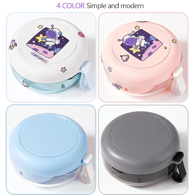 Denture Case, Definitely No-Leak Denture Bath Box for Traveling Perfectly, Denture Cup with Strainer & Mirror(Pink)