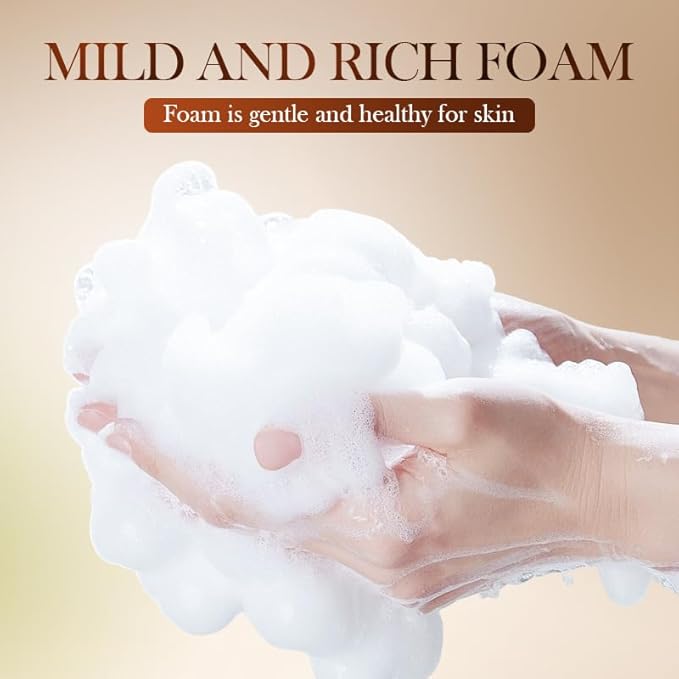 For whitening and cleansing, handcrafted soap, moisturizing facial cleanser for sensitive skin, suitable for both women and men, plant-based soap.
