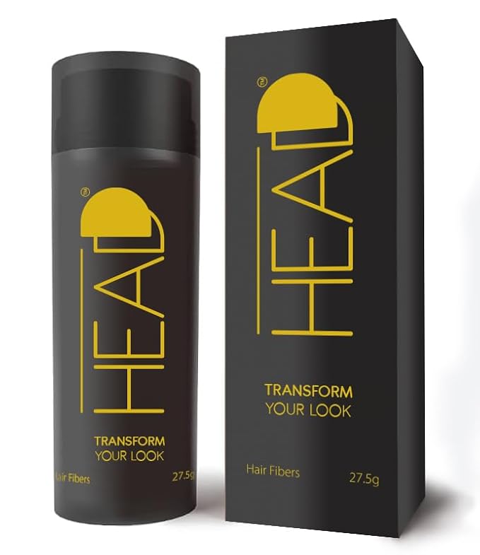 (DARK BROWN) | Plant Based I Full Hair in Seconds | Lightweight Hair Buidling Fibers for Thinning Hair Men & Women | Styling Powder | Hair Loss Products | The Sexiest Way to Fuller Hair!