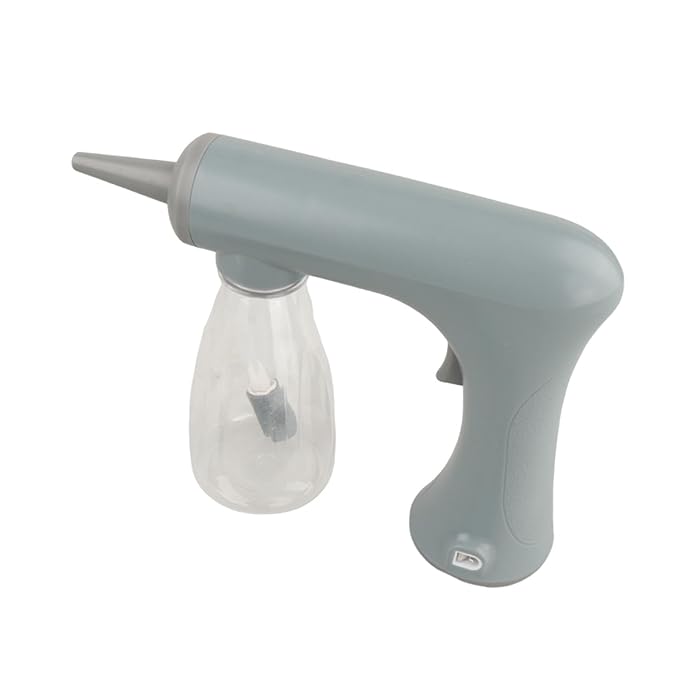 Foam Machine Professional Hot Lather Machine Cold and Hot Perm Convenient Reusable Lather Maker Charging for Salon Household, gray