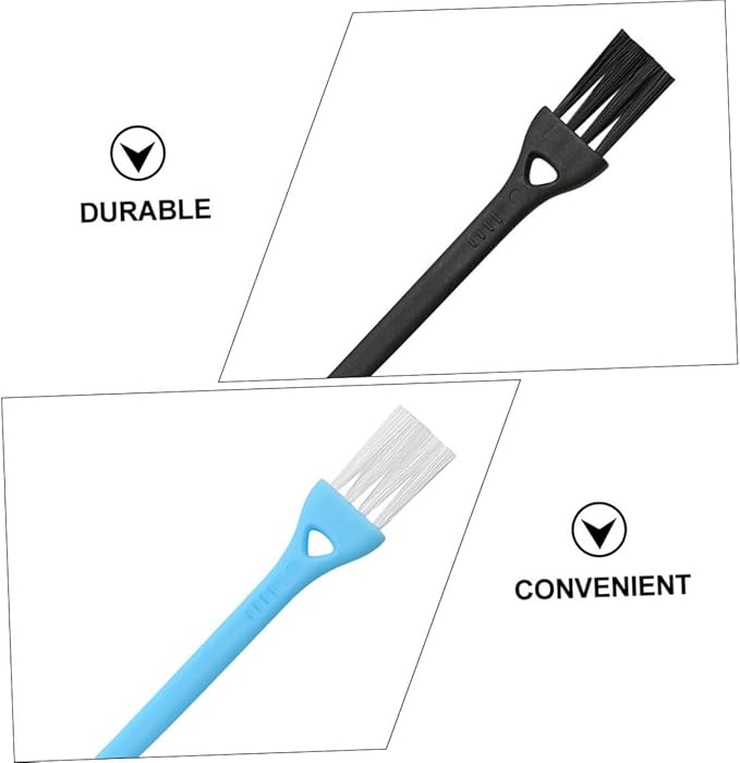 Healeved 36pcs Razor Cleaning Brush for Shampoo Wet Hair Detangling Non-Shedding Material