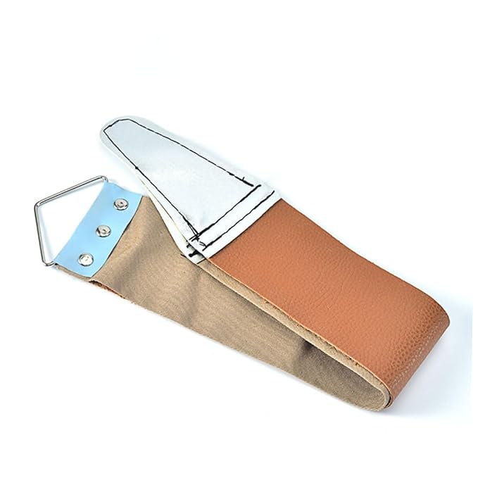 FRCOLOR 2pcs Double-sided Sharpening Strap Tools Home Use Shaver Sharpening Tool Razor Protector Random Color