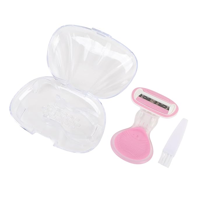 Women Manual Shaving Tool Wide Lubrication Strip 4 Layer Cutter Floating Head Manual Body Hair Trimmer for Arm Leg Armpit