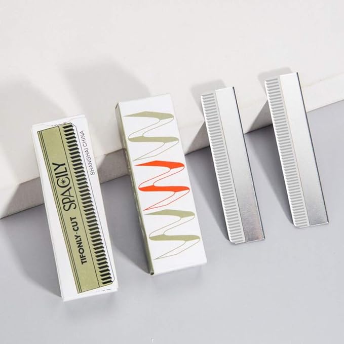 100pcs Safety Razor Blades, Single Edge Barber Razor for Men and Women