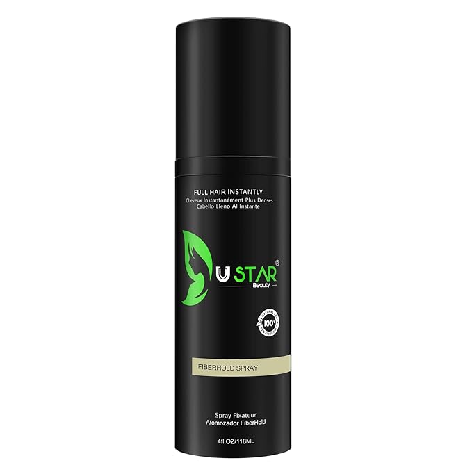 USTAR Hair Building Fiber Hold Spray 4oz