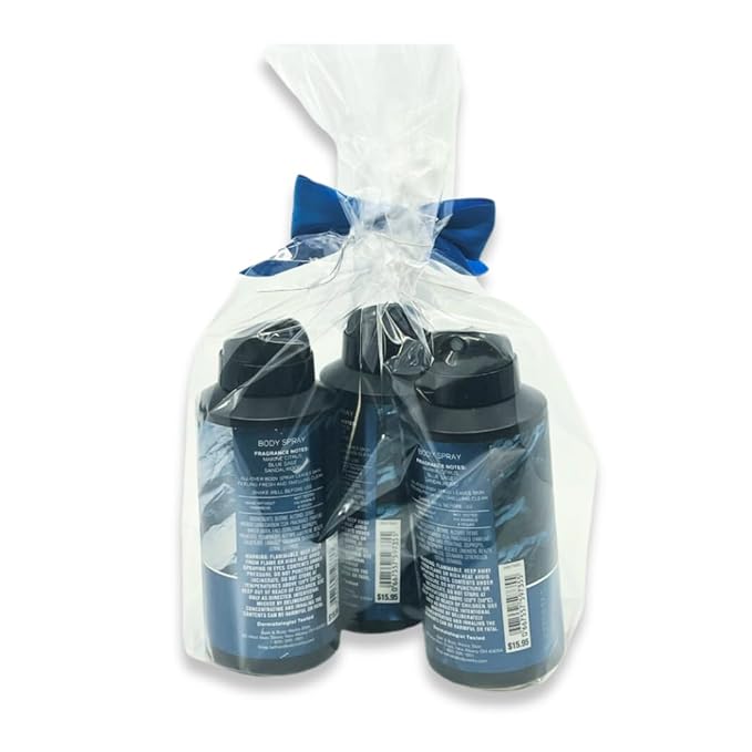 Bath & Body Works Clean Slate Body Spray - Gift Pack for Holiday - Pack of 3