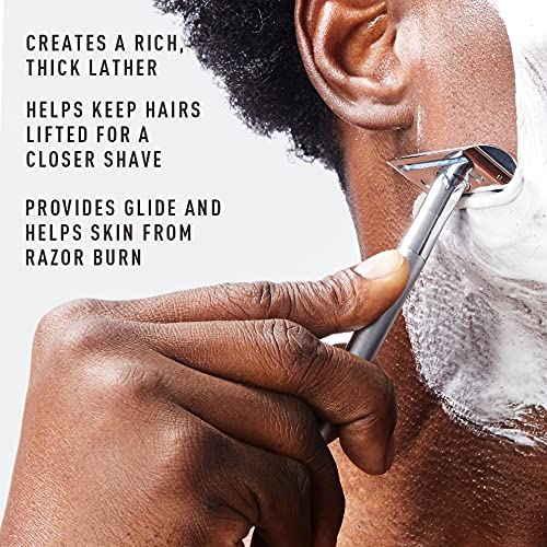Bevel Shaving Cream for Men, Moisturizing Shave Cream with Aloe Vera and Vitamin E to Soothe Skin and Prevent Razor Bumps, 4 Fl Oz (Packaging May Vary)