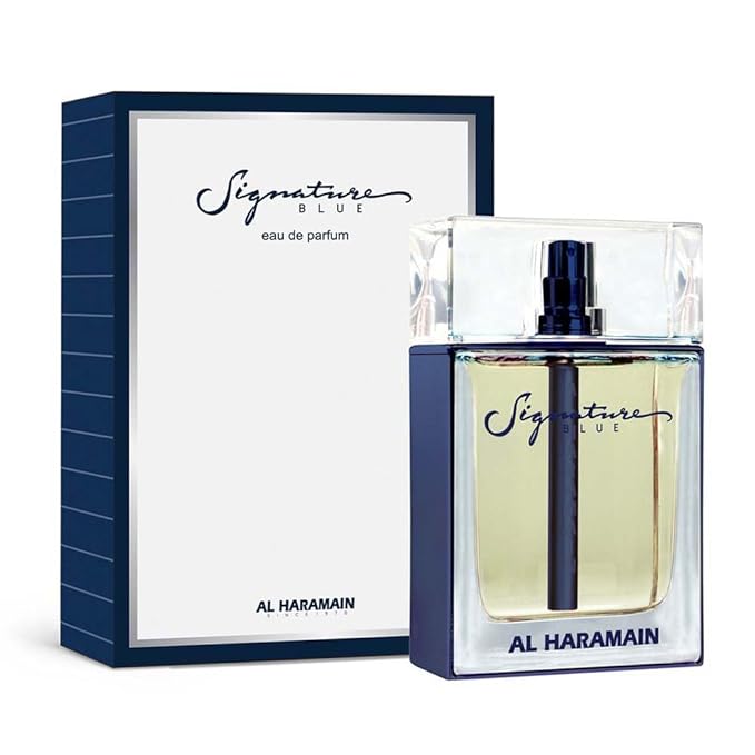 Al Haramain Signature Blue Eau De Parfum Spray for Unisex, 3,4 Ounce