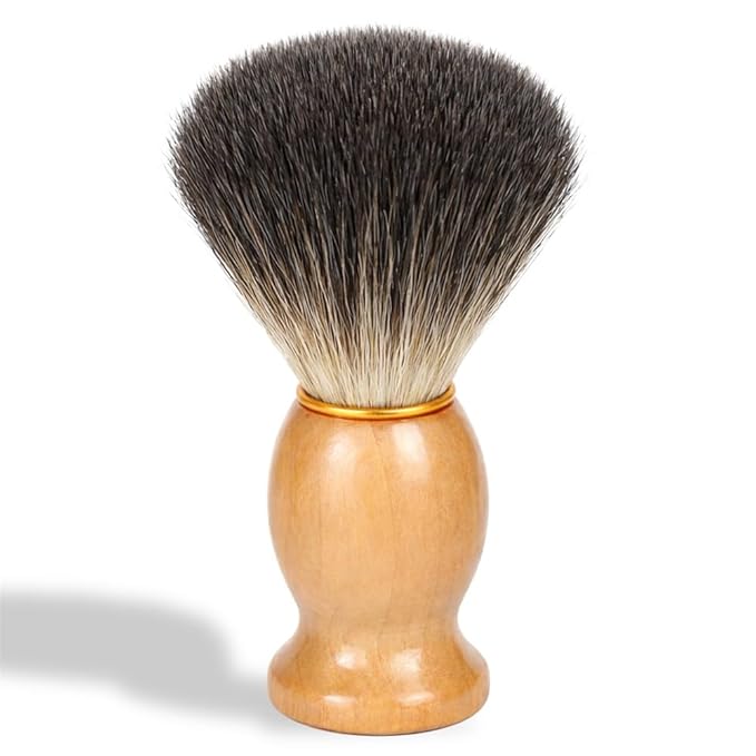 Shaving Brush,Premium Shaving Brushes for Men, Professional Shaving Cream Brush-Soft Bristles for Smooth Shaves, Ideal Men’s Shave Brush for a Luxurious Grooming Experience