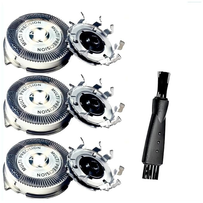 SH50/52 Replacement Heads Compatible with Norelco 5000 Replacement Blades, New Upgrade 5000 Blades Compatible with AquaTouch (S5xxx) PowerTouch (PT8xx, PT7xx), 6 Pack