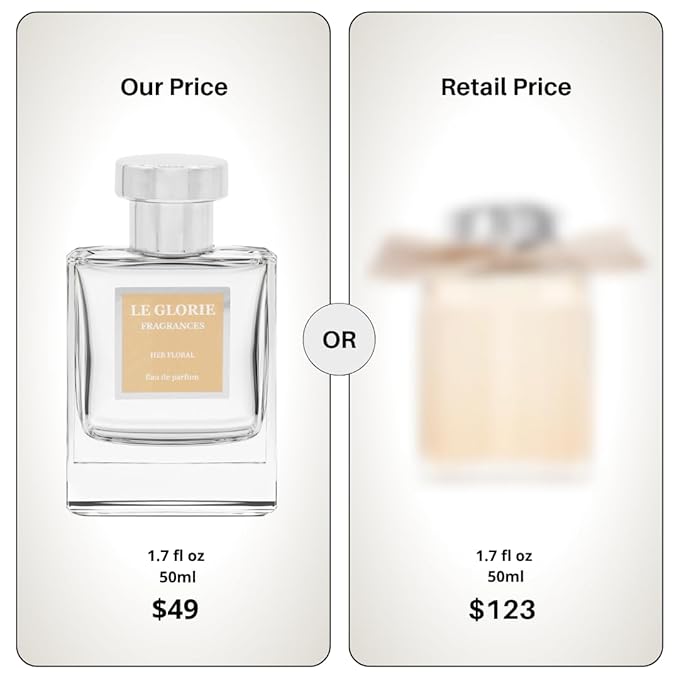 Inspired by Chl.oé Chl.oe, Her Floral EDP, Long Lasting 12-14 Hours Perfume Spray for Women, Unisex, All Skin Types, Cruelty Free - 1.7 oz 50ml