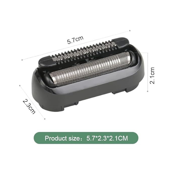 Replacement Head 20MB Compatible with Electric Shaver, Wet and Dry Replacement Head Compatible with 20MB Foil and Cutter, Replacement Head Fit 5603 M1011Y M1011K(1 Count)