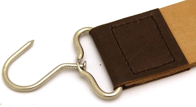 Snake Eye Tactical Straight Razor Strop Leather Sharpening Strap 20" Barber Strop ( 1PC )
