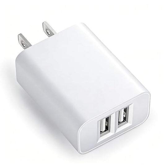Water Flosser USB Wall Charger Block Compatible with Waterpik/COSLUS/NicWell, Charging Plug for Philips/Bitvae/Oralfree Waterflosser Power Adapter 5V 2 Port
