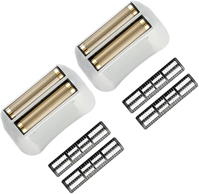 Shaver Replacement Foil and Cutters Compatible with andis 17200 and 17250 Shaver ProFoil Lithium Replacement Golden (2 Count)