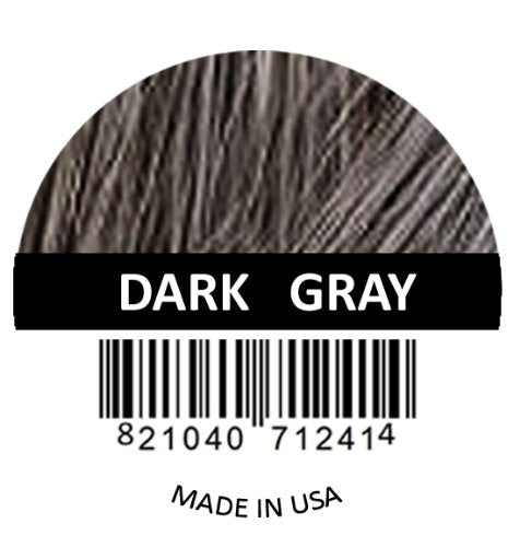 for Thinning Hair - 100% Undetectable Natural Formula - Completely Conceals Hair Loss in Seconds. Covers bald spots. Thicken your hair instantly - 25 Grams Refill (DARK GRAY)
