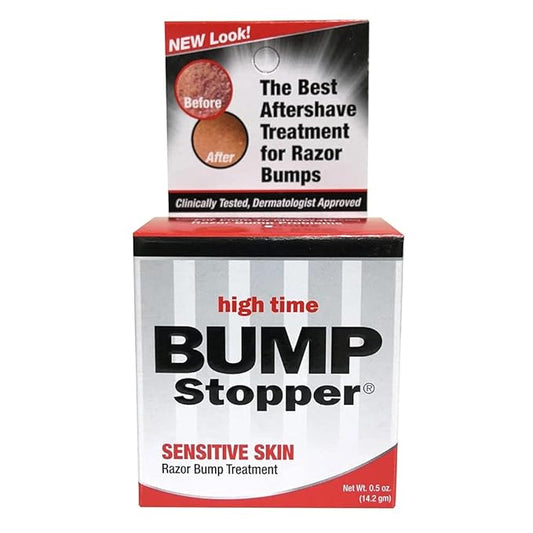 High Time Bump Stopper Sensitive Skin Razor Bump Treatment, 0.5 oz (Pack of 10)