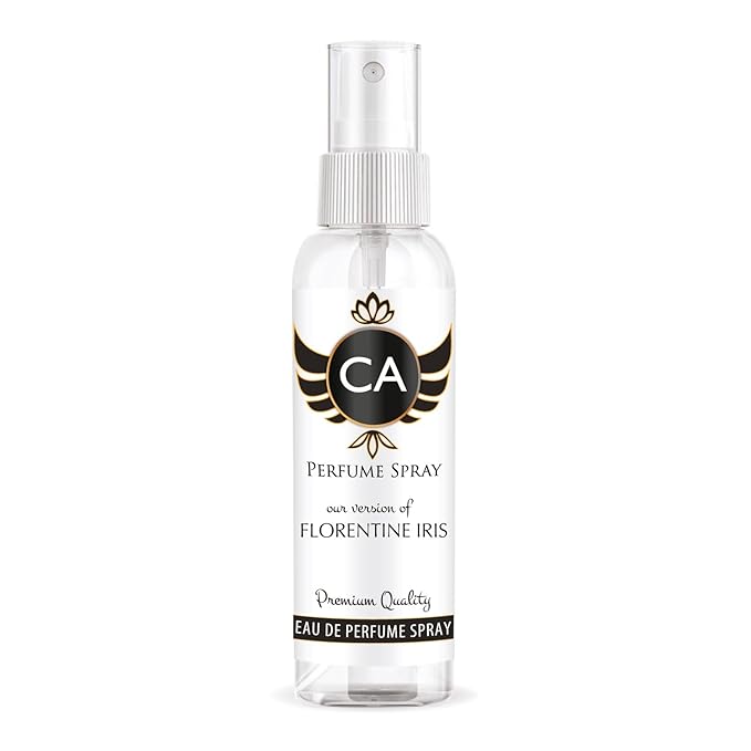 CA Perfume Eco Refill Impression of Florentine Iris for Men Floral Long Lasting Fragrance Eau De Parfum 2 Fl Oz 60ml
