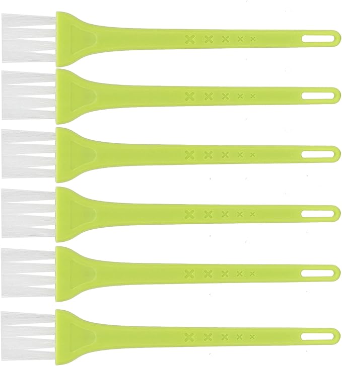 Shaving Brush Cleaning Brush Set, 6pcs Electric Shaver Small Trimmer Dustpan Brushes with Hanging Hole Design, for Small Household appliances and Household Cleaning.