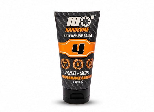 Mo' Handsome After Shave Balm for Men – Soothing & Hydrating Aloe Vera – Reduces Redness, Itching & Irritation – Repairs & Protects Skin