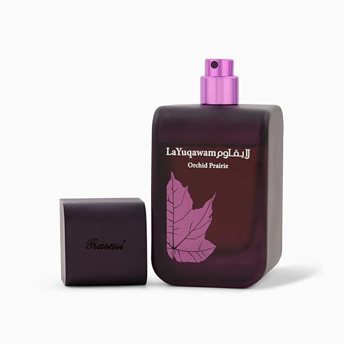 RASASI La Yuqawam Orchid Prairie - Eau de Parfum 75ML (2.5 OZ) - Premium Arabian Perfume For Women, A Delightful Women Perfume Long-Lasting Fragrance For All Day Freshness, A Beautiful Gift For Women