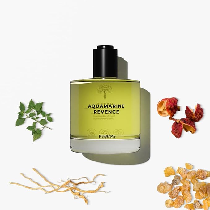 Eternal perfume oils Aquamarine Revenge Perfumes for women Inspired by A L.i.n.e.a.g.e Ec0 Unisex Perfume Oil Long Lasting Perfume for men Designer womens perfume 1.69 FL Oz with 1 FL Oz (pack of 2)
