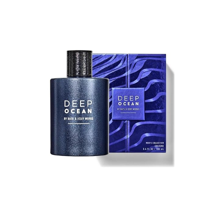 Bath and Body Works Men's Cologne Fragrance 3.4 Ounces Spray (Deep Ocean)