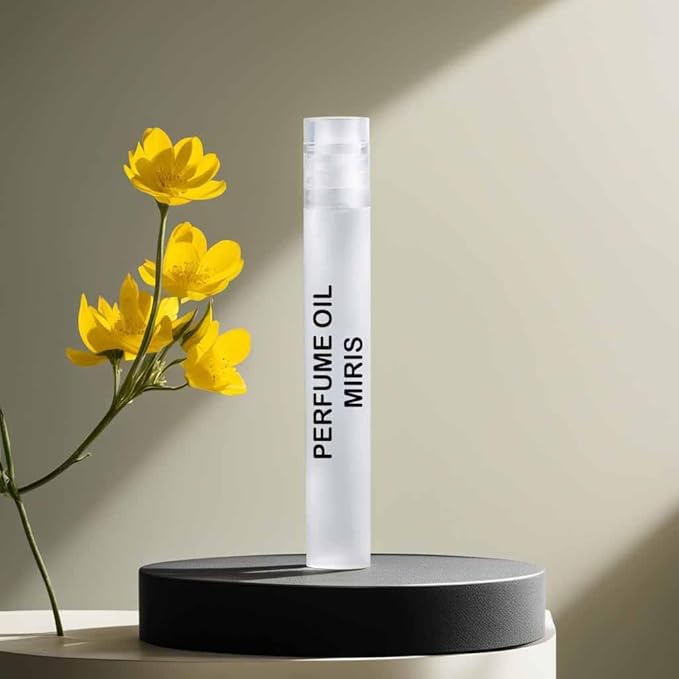 MIRIS No. 22570, Inspired by Noir, Long-Lasting Perfume Oil for Men Roll-On, Rollerball 0.34 Fl Oz / 10 ml