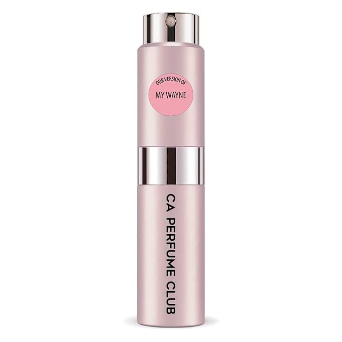 CA Perfume Impression of My Wayne for Women Floral Scent Long Lasting Perfumes for Women Eau De Parfum Travel Size Refillable Atomizer Spray 0.27 Fl Oz 8ml