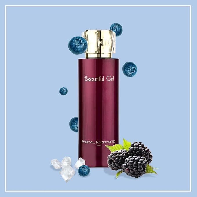 Pascal Morabito Beautiful Girl By Pascal Morabito For Women - Intense And Vivid Eau De Parfum Spray - Fruity And Feminine Notes Of Sweet Berries And Citrus - Beautifully Ornate Bottle Design - 3.3 Oz
