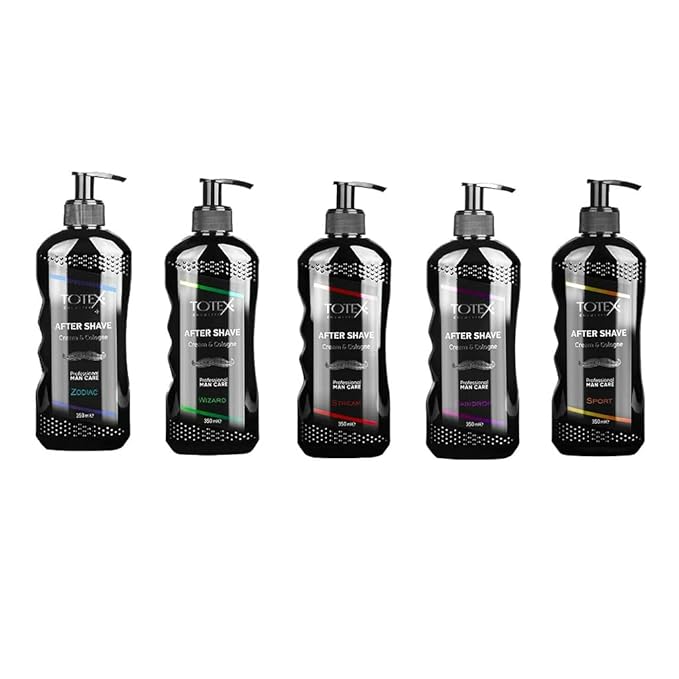 Totex Shave Style Aftershave Cream & Cologne Wizard After Shave Balm Soft Refresh Sensitive Skin For Men 350ml