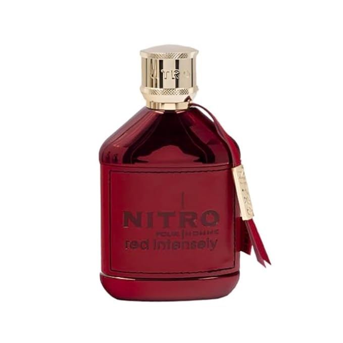 Dumont Nitro Red Intensely Extrait De Parfum - Sensual Aquatic Woody - 3.4 Fl Oz