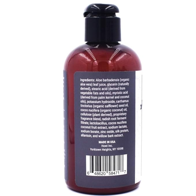 Taconic Shave, Natural Shaving Cream - Excalibur - Ultra-Rich High Lather Formula – Natural Shave Cream for Men in 8 oz. Pump Bottle – Scented Shaving Cream