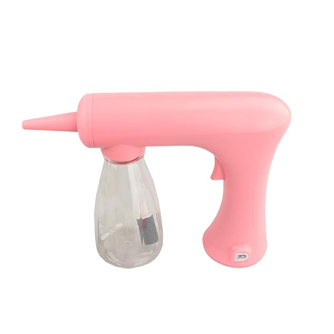 Perming Foaming Machine Lather Maker Hot Lather Machine USB Charging for Barber Shop, pink