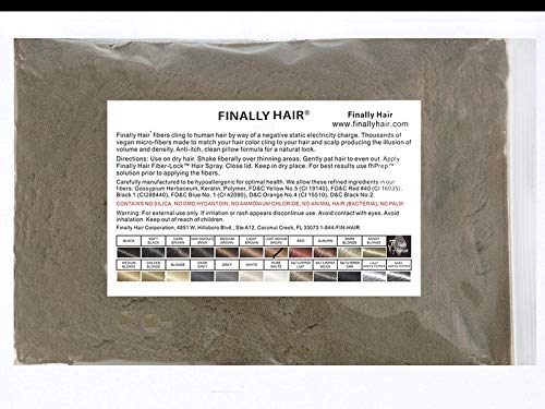 New Hair Building Fibers 100+14=114 Grams LMB. Highest Grade Refill That You Can Use for Your Bottles From Competitors Like Toppik, Xfusion, Top Secret (Light Medium Brown - our lightest brown shade)