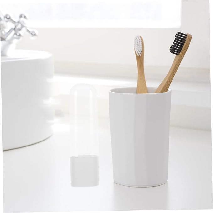 Elegant Travel Flosser Tip Cover Portable Flosser Nozzle Storage Box Easy Access for Electric